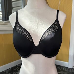 Victoria's Secret Black Lace Detail Bra